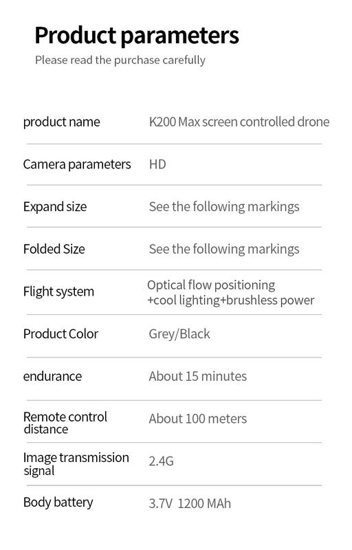 K200 MAX 8K HD Drone 5KM FPV Transmission With Optical Flow Positioning Obstacle Avoidance for Professional Aerial Photography | Fugo Best